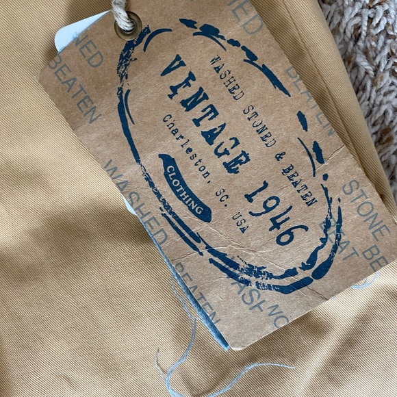 Vintage 1946 size 36 Yellow Pants - Picture 4 of 6